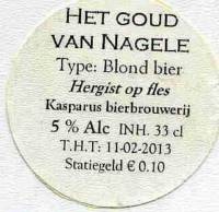 Bierbrouwerij Kasparus, Het Goud van Nagele