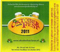 Bierbrouwerij 't Koelschip, Oktoberfest Laren 2011