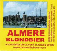 Bierbrouwerij 't Koelschip, Almere Blondbier