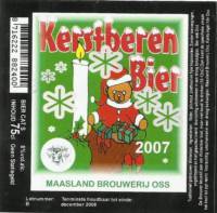 Maasland Brouwerij, Kerstberen Bier 2007