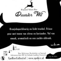 Epe Bier Collectief, Duuster Wit