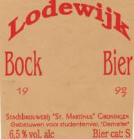 Stadsbrouwerij Sint Martinus, Lodewijk Bock Bier 93