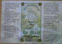 Dorpsbrouwerij De Maar, Rob's Bier