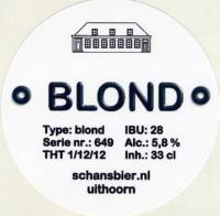 Bierbrouwerij De Schans, Blond