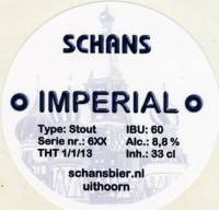 Bierbrouwerij De Schans, Imperial Stout