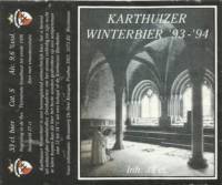 Brouwerij De Drie Kruizen, Karthuizer Winterbier '93-'94