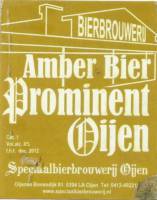 Bierbrouwerij Oijen, Prominent Oijen Amber Bier