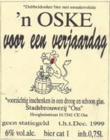 Bierbrouwerij Oijen, 'n Oske voor een verjaardag