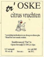 Bierbrouwerij Oijen, tr'Oske Citrus Vruchten