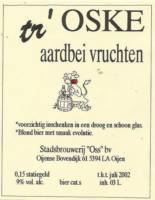 Bierbrouwerij Oijen, tr'Oske Aardbei Vruchten