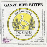 Bierbrouwerij de Gans, Ganze Bier Bitter