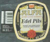 Alfa (Meens Bierbrouwerij), Alfa Edel Pils
