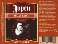 Jopen B.V., Jopen Malle Babbe Saphyr Weizen