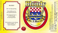 Bierbrouwerij de 3 Horne, Blondy