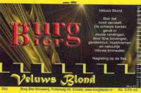 Burg Bier Brouwerij, Veluws Blond