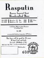 Brouwerij De Molen, Rasputin Russian Imperial Stout