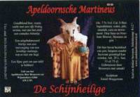 Stadsbierbrouwerij Apeldoorn, Apeldoornsche Martineus De schijnheilige