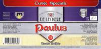 Bierbrouwerij De Leckere, Paulus Cuvée Speciale Abdijbier