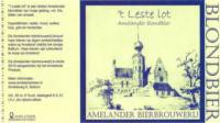 Amelander Bierbrouwerij, 't Leste Lot Blondbier