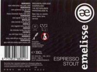Brouwerij Emelisse, Espresso Stout