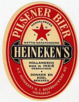 (Heineken's) Nederlands-Indische Bierbrouwerij, Pilsener Bier