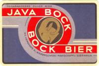 (Heineken's) Nederlands-Indische Bierbrouwerij, Java Bock Bier