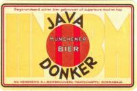 (Heineken's) Nederlands-Indische Bierbrouwerij, Java Donker Munchener Bier