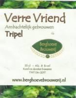 Berghoeve Brouwerij, Verre Vriend Tripel