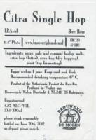Brouwerij De Molen, Citra Single Hop