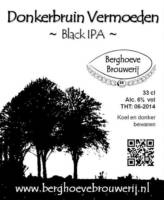 Berghoeve Brouwerij, Donkerbruin Vermoeden Black IPA