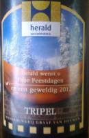 Bierbrouwerij Graaf van Heumen, Herald wenst u Fijne Feestdagen en een geweldig 2012