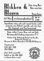 Brouwerij De Molen, Blikken & Blozen