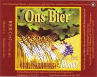 Stadsbrouwerij Wittenburg, Ons Bier een Wageningse Blonde