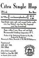 Brouwerij De Molen, Citra Single Hop I.P.A-ish