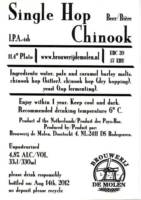 Brouwerij De Molen, Single Hop Chinook