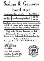 Brouwerij De Molen, Sodom & Gomorra Barrel Aged