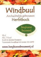 Berghoeve Brouwerij, Windbuul Herfstbock