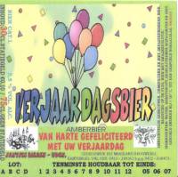 Jantje's Bieren Uden, Verjaardagsbier Amberbier