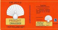 Bierbrouwerij Praght, Oranjebier EK 2012