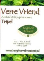 Berghoeve Brouwerij, Verre Vriend Tripel
