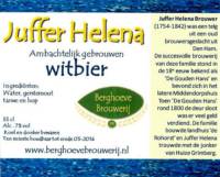 Berghoeve Brouwerij, Juffer Helena Witbier