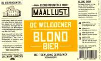 Bierbrouwerij Maallust, De Weldoener Blond