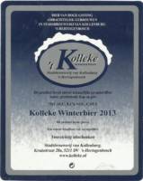 Stadsbrouwerij van Kollenburg, Kolleke Winterbier 2013