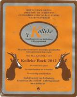 Stadsbrouwerij van Kollenburg, Kolleke Bock 2012