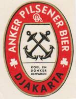 Archipel Brouwerij Compagnie/Oranjebrouwerijen, Anker Pilsener Bier