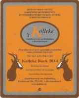 Stadsbrouwerij van Kollenburg, Kolleke Bock 2014