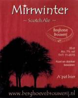 Berghoeve Brouwerij, Mirrwinter Scotch Ale