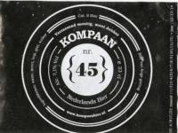 Kompaan Dutch Craft Beer Company, Kompaan nr 45