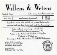 Brouwerij De Molen, Willens & Wetens Smoked Triple