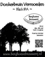Berghoeve Brouwerij, Donkerbruin Vermoeden Black IPA